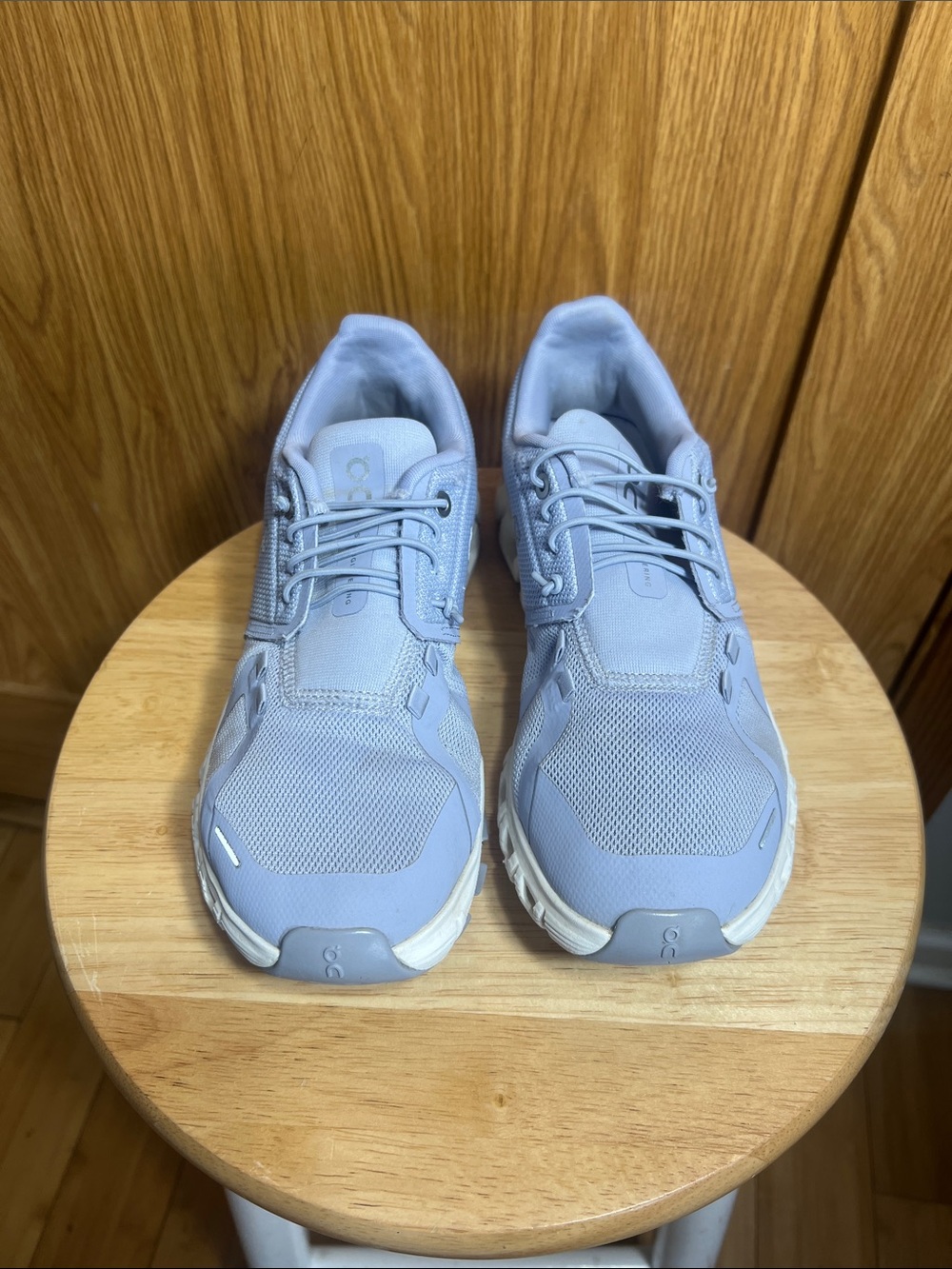 On Running Women's Sneakers in Light Lavender and White